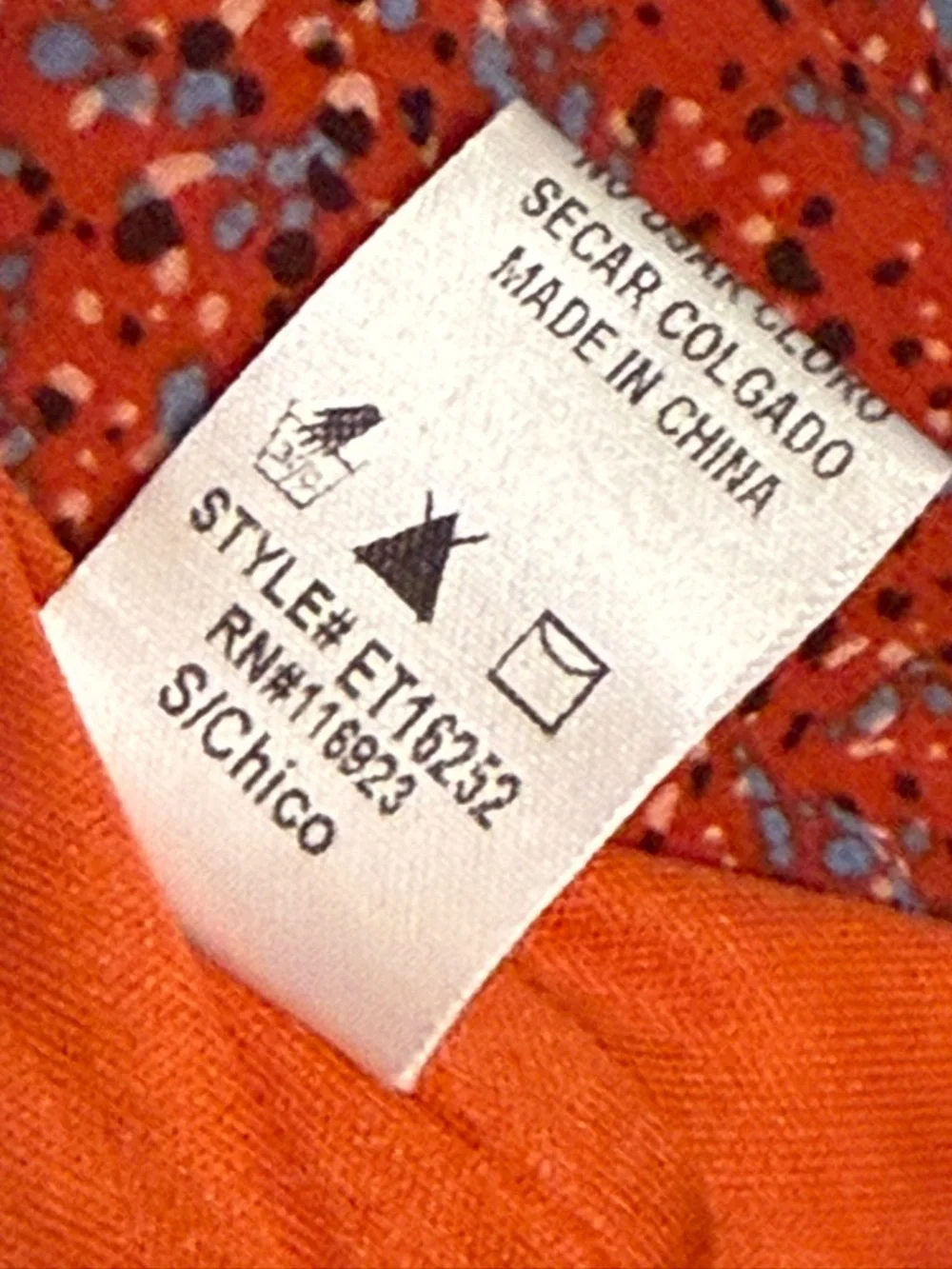 EASEL Boho flare/bell sleeve red chiffon peplum layered blouse - Picture 7 of 12